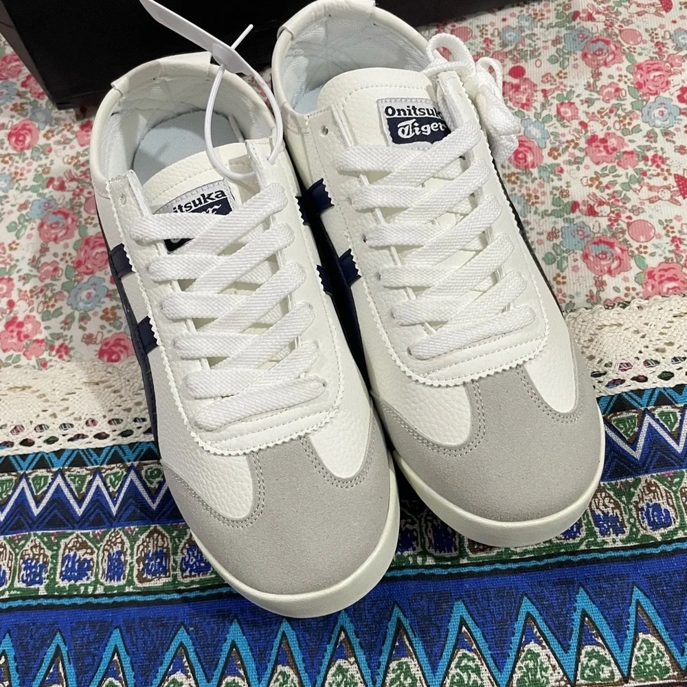 Onitsuka Tiger by Asics Mexico 66 Sneaker - White & Navy